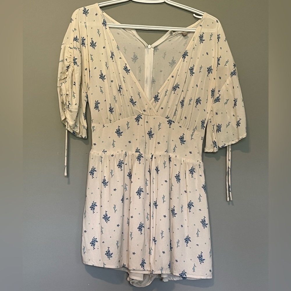 Backyard Roses - Floral Romper